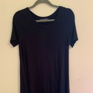 Black T-Shirt Dress